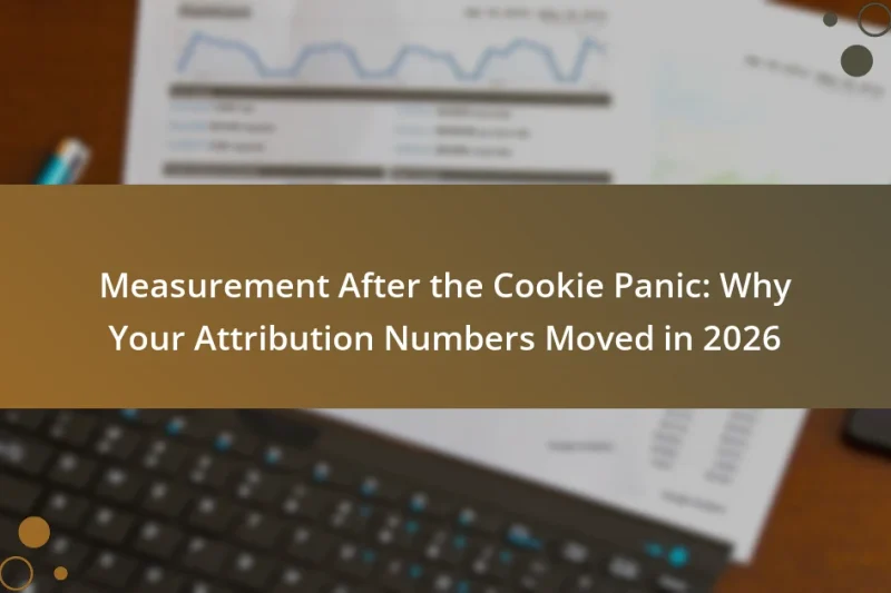 Measurement After the Cookie Panic: Why Your Attribution Numbers Moved in 2026